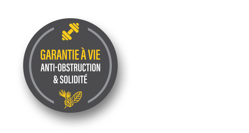 doublepro-garantie-a-vie-antiobstruction Garantie à vie 360 anti-obstruction